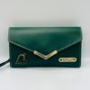 Personalized Ladies Purse with Name & Charm | Compact & Stylish - Green