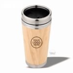 Premium Wooden Tumbler | Custom Corporate Gift Coffee Cup