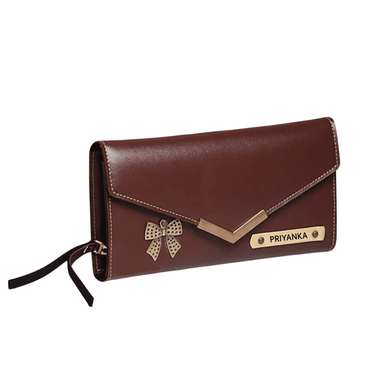 Personalized Ladies Purse with Name & Charm | Compact & Stylish - Image 4